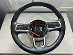 Jeep Jl Wrangler Oem Rubicon Heated Leather Red Steering Wheel 2018-2023. Fixed Price $169.00.