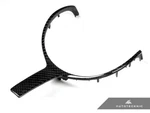 Autotecknic Carbon Fiber M-sport Steering Wheel Trim Bmw F-chassis Model. Fixed Price $145.00.