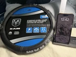 Brand New Official Licensed Ram Logo Car Truck Van Steering Wheel Cover. Fixed Price $20.00.