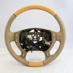 Gm Flawed Heated Cream Cashmere Deluxe Leather Steering Wheel For 00-05 Seville. Fixed Price $275.99.