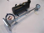 Chrome 150 Db Trumpet Loud Train Semi Boat Air Horn Kit 23" Long W Compressor. Fixed Price $81.57.