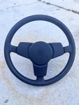 Porsche 944 Oem 3-SPOKE Steering Wheel Black Original Factory Great Cond.. Fixed Price $300.00.