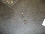 1964 1965 1966 1967 Olds 442 Cutlass F85 Power Steering Pump Nut,washer & Key Gm. Fixed Price $10.00.