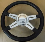 Lecarra 19302 14" MK9 Elegante Steering Wheel, Spoke, Black, 9) Bolt, 2" Dish. Fixed Price $249.99.