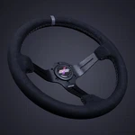 Dnd Precision Interior 75MM Black/gray Acantara Race Steering Wheel Arw-gr. Fixed Price $129.00.