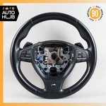 13-15 Bmw F01 740I 750I M-sport Steering Wheel W/ Paddle Shifters Oem. Fixed Price $149.40.