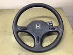 85-87 Honda Prelude Si Steering Wheel Black Leather Used Oem. Fixed Price $75.00.