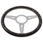 Mg Ah Triumph Steering Wheel 14" Solid Wood Rim Matt Alloy Drilled, 489-095. Fixed Price $302.24.