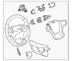 Genuine Gm Steering Wheel 86535089. Fixed Price $124.36.