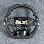Black Carbon Fiber Leather Steering Wheel 2016 2017 2018 2019 2021 Honda Civic. Fixed Price $299.00.