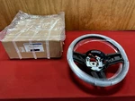 Nos 2013-2014 Ford Mustang Leather Blue Stitching Steering Wheel DR3Z-3600-EB. Fixed Price $475.00.