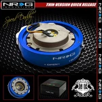 Universal Nrg Steering Wheel 6-HOLE Thin Version Quick Release Adaptor Kit Blue. Fixed Price $114.00.