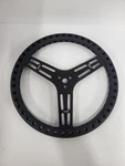 Longacre 52-56867 3-SPOKE Flat Uncoated Drilled 15" Steering Wheel. Fixed Price $49.99.