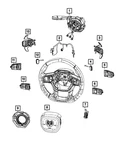 Genuine Mopar Paddle Down Switch 68446788AC. Fixed Price $74.05.