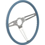1969-72 Gm; Comfort Grip Cushioned Steering Wheel; 3-SPOKE; Silver Spokes; Blue. Fixed Price $159.99.