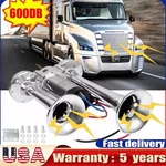 600DB Super Loud Dual Trumpet Train Air Horn Compressor Kit For Car Truck Boat. Fixed Price $19.99.