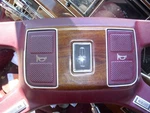 1988-1989 Lincoln Town Car Oem Steering Wheel Woodgrain Horn Pad Button Assembly. Fixed Price $33.99.