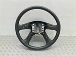 2003-2007 Hummer H2 Black Leather Steering Wheel With Audio Control Oem 10364490. Fixed Price $130.00.