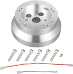 For Gm Chevy 5 & 6 Hole Steering Wheel Polished Hub Adapter Flaming River Ididit. Fixed Price $25.79.