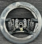 New Oem 2006-2011 Cadillac Dts Leather Steering Wheel ; Tuxedo Blue. Fixed Price $165.99.