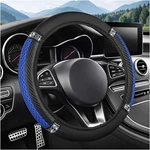 Bling Car Steering Wheel Cover, 15 Inch Elastic Stretch Crystal Rh Color: Blue. Fixed Price $15.99.