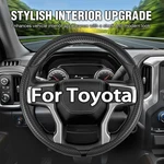 3 Piece Clip Steering Wheel Cover Carbon Fiber For Toyota Prius Black. Fixed Price $23.99.