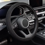 Kafeek 15" Elastic Steering Wheel Cover Microfiber Anti-slip Black Universal. Fixed Price $13.27.