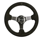 Nrg RST-033BK-S Reinforced Steering Wheel Blk Suede W/criss Cross. Fixed Price $169.99.