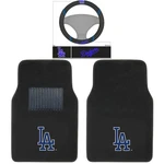 Football 3PC La Dodgers Carpet Floor Mats & Steering Wheel Cover Combo. Fixed Price $45.99.