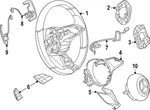 Genuine Mercedes-benz Steering Wheel Wiring Harness 099-540-16-00-64. Fixed Price $119.20.