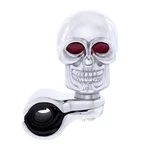 United Pacific 70113 Steering Wheel Knob, Spinner, Skull. Fixed Price $33.51.