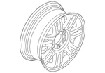 Genuine Ford Wheel Alloy 9L3Z-1007-H. Fixed Price $422.67.