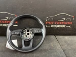 18-19 Audi A5 Black Leather Wrapped Steering Wheel 8W0419091CL. Fixed Price $300.00.