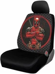 New Marvel Comics Deadpool Repeater Car Truck Front Seat Cover By Plasticolor. Fixed Price $32.99.