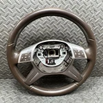 Oem 2013-2016 Mercedes Gl Ml X164 Steering Wheel Brown W/ Radio Controls. Fixed Price $89.99.