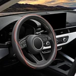 Soft Microfiber Leather Anti-slip Car Steering Wheel Cover, Universal 15 Inch.... Fixed Price $20.07.