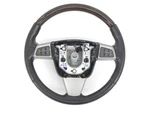Black Leather Steering Wheel Heated Woodgrain Oem For 11-12 Cadillac Srx. Fixed Price $59.55.