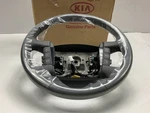 New Gray Leather Steering Wheel Oem For 2009 Kia Borrego 561002J23012. Fixed Price $134.96.