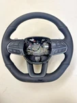 22 Dodge Challenger R/t Black Leather Steering Wheel Heated Flat Bottom Oem. Fixed Price $350.00.