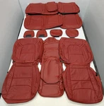 For Ram 1500 Crew Cab Big Horn 2019-2026 Red Leather Seat Covers MB195. Fixed Price $737.18.