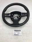 Steering Wheel Black Leather 8R0419091F Fits 2010-2012 Audi A5. Fixed Price $38.73.