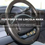 15" Steering Wheel Cover Genuine Leather Ford F150 Lincoln Mark Lt 4WD 4X4. Fixed Price $25.89.