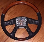 03 04 05 06 07 Silverado Sierra Escalade Yukon Wood & Leather Steering Wheel Oem. Fixed Price $399.99.