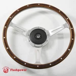 Classic Wood Grain Steering Wheel Restoration Vw Ford Mustang. Fixed Price $215.00.