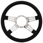 Lecarra 96201 14 Inch Steering Wheel, Mark Dbl Slot, Black Wrap. Fixed Price $234.95.