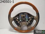 Oem 2001 Jaguar S-type 4L Steering Wheel Leather Wood Sable XR833F563FDAEK. Fixed Price $79.99.