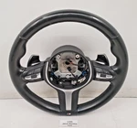 Oem Bmw F22 F30 F32 F36 Steering Wheel Sport Black Leather W/ Shifters *. Fixed Price $395.00.