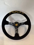 Nrg Mochibutt Steering Wheel With Ngr Quick Release 59/100 Limited Edition Rare. Fixed Price $375.00.
