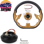 1984-2004 Ford Mustang 12.5" Racing Steering Wheel With Hub Adapter Kit 174H. Fixed Price $58.85.