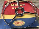 1951 52 53 Dodge Coronet Nos Mopar Chrome Steering Wheel Horn 1554029. Fixed Price $125.00.